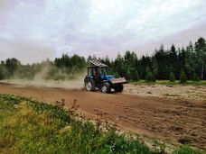 В Шумерлинском лесничестве подготовили почву к посеву в 2022 году