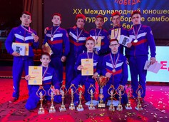 Самбисты Чувашии в составе команды ПФО выиграли Международный турнир «Победа»