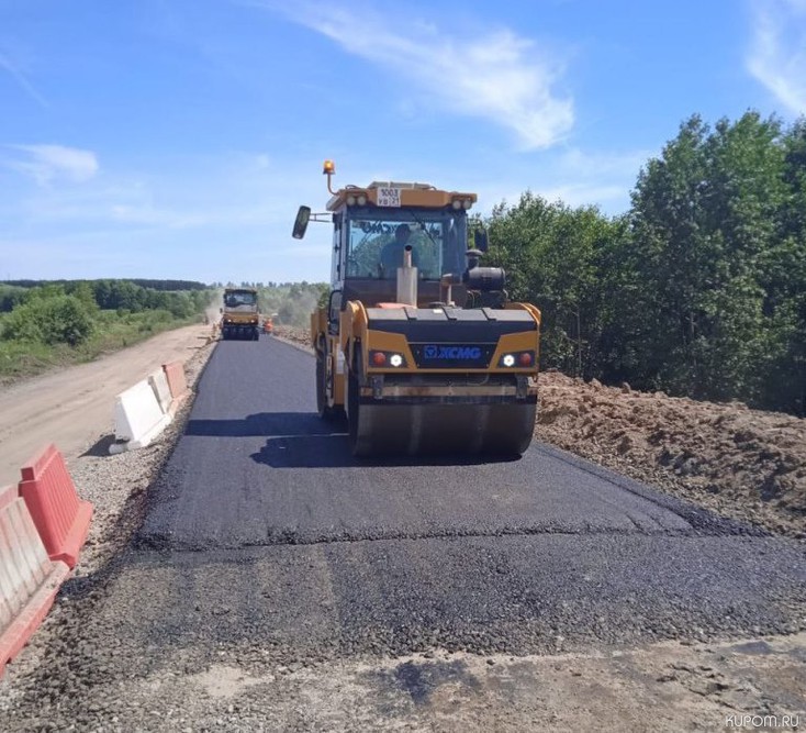 В Ибресинском районе продолжаются работы по капитальному ремонту автодороги «Калинино-Батырево-Яльчики»