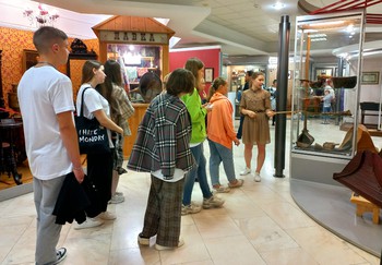 Чувашский национальный музей посетили ребята «Университетской смены»