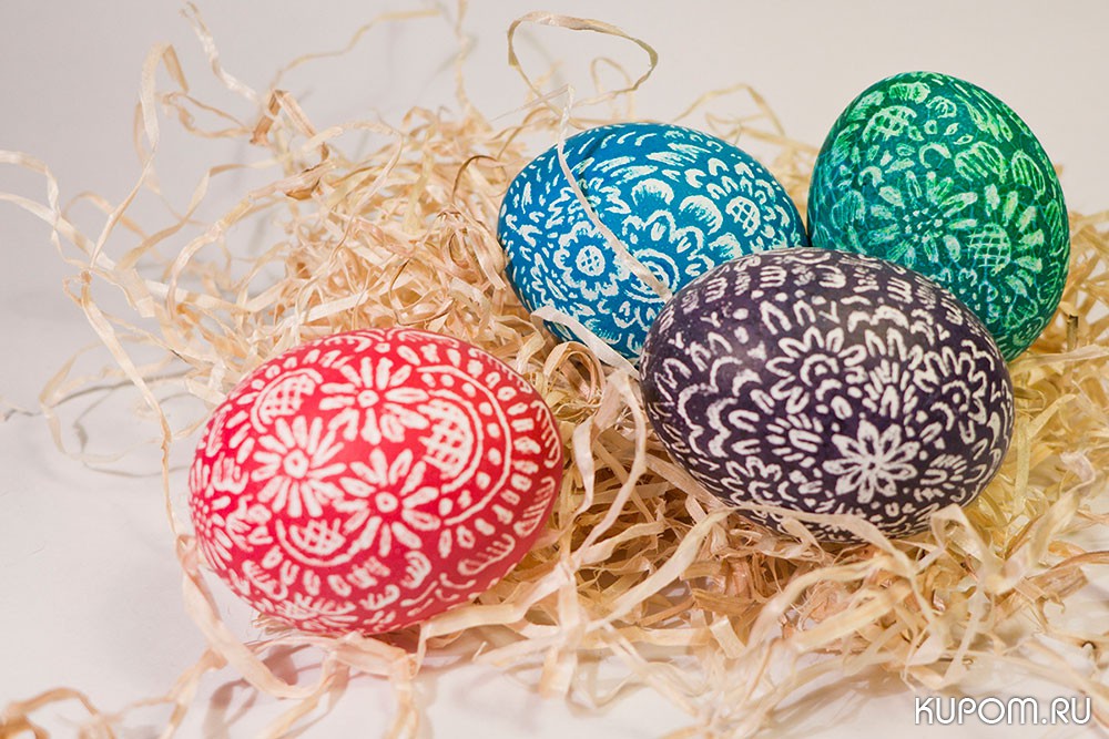 Крашеные яйца – символ Пасхи