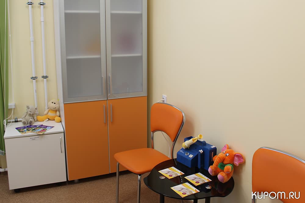 Для кормящих мам в детской поликлинике оборудован кабинет грудного вскармливания