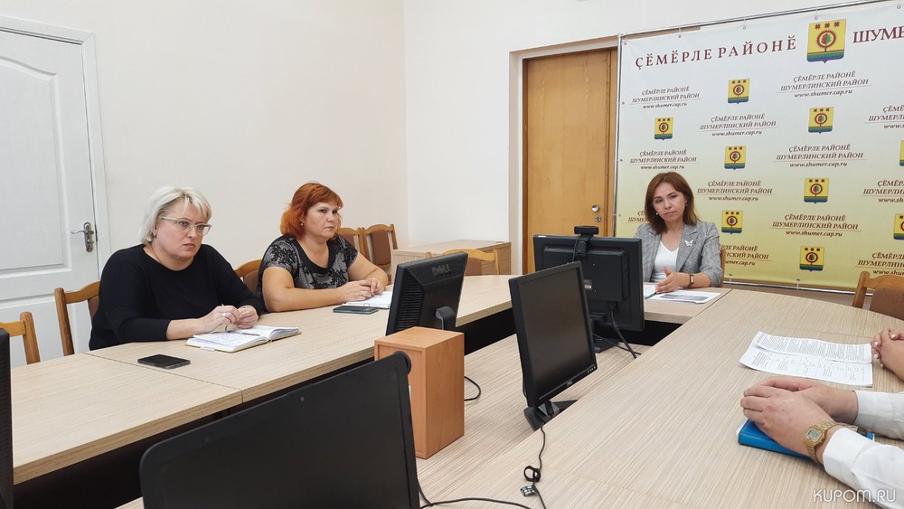 Министр труда и социальной защиты Чувашской Республики Алена Елизарова с рабочим визитом посетила город Шумерля
