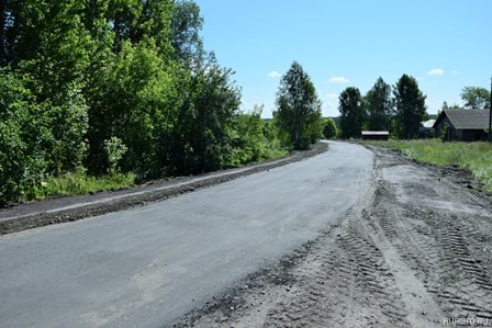 В Вурнарском районе проведен осмотр проведенного ремонта на участках районных дорог