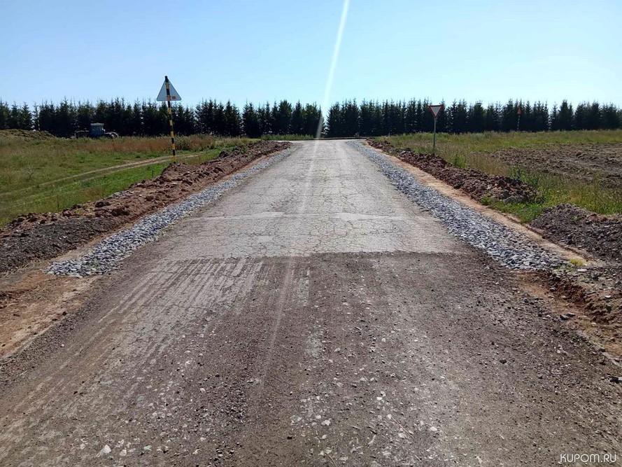 В рамках национального проекта «Безопасные качественные дороги» продолжается ремонт автодороги «Волга - Вурмой»