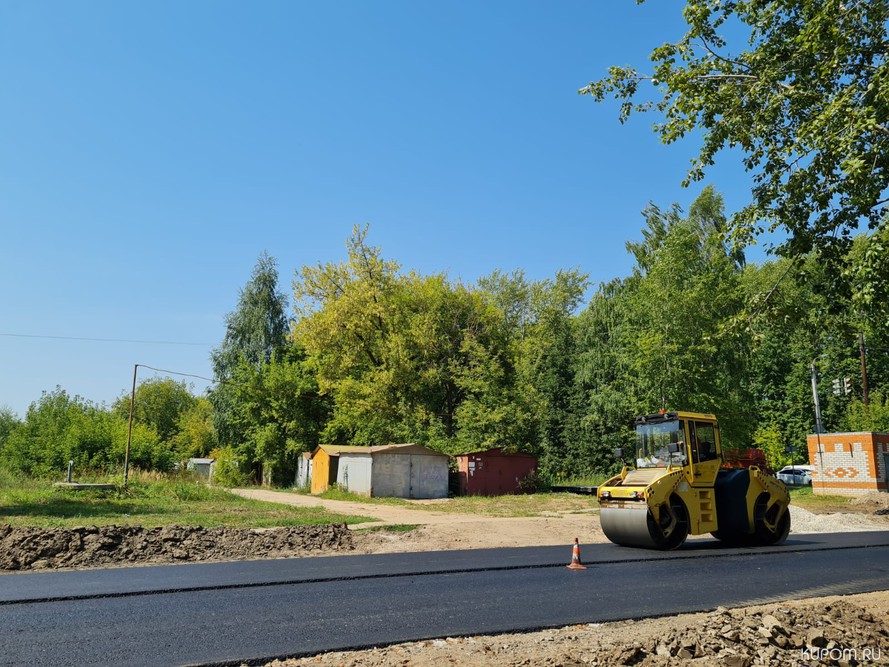 В Новочебоксарске продолжается ремонт дороги по ул. Промышленная в рамках нацпроекта БКД