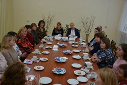Председатель Союза женщин Чувашии Наталья Николаева провела встречу с активом женсовета Вурнарского района