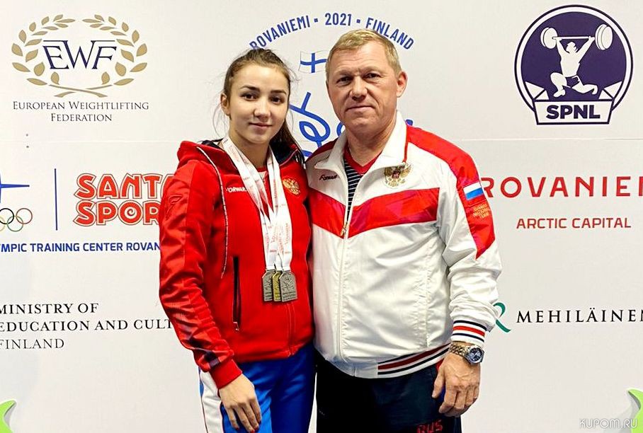Тяжелоатлетки Полина Андреева и Наталья Шайманова – призеры юниорского первенства Европы