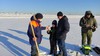 Инспекторы ГИМС Главного управления МЧС России по Чувашской Республике проводят патрулирование с выходом на лёд