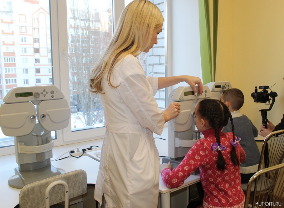В кабинет охраны зрения Новочебоксарской детской поликлиники поступило новое оборудование