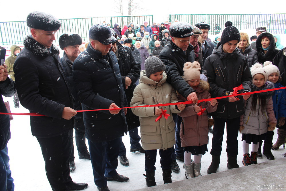 В деревне Кашмаши открылась новая современная школа