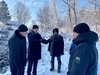 Глава администрации Янтиковского района Владимир Михайлов ознакомился с ходом ремонта водопропускной трубы в селе Яншихово-Норваши