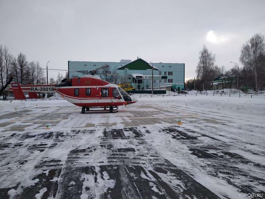 Вертолетом санавиации из Алатыря в республиканские больницы доставлено более 90 человек