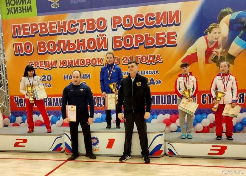 Воспитанницы чувашской школы женской борьбы – на пьедестале первенства России