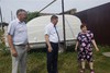 В ходе рабочей поездки в Ибресинский район председатель ГКЧС Чувашии посетил село Новое Чурашево