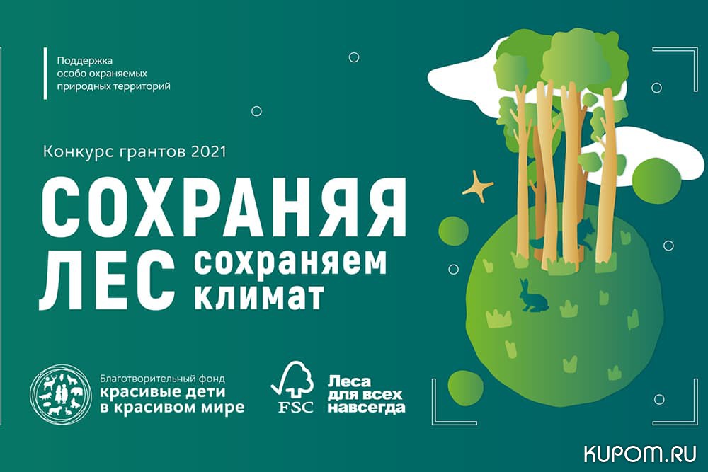 О конкурсе грантов для ООПТ «Сохраняя лес, сохраняем климат»