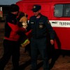 Вручение пожарного обмундирования добровольным пожарным Комсомольского района