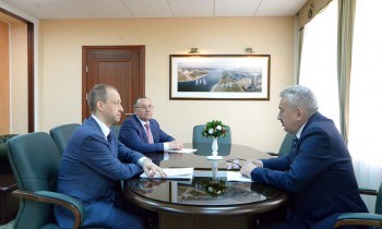 Леонид Черкесов обсудил с членом ЦИК России работу регионального парламента